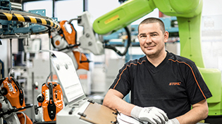 Controllers, schematics and documentation for all production facilities at STIHL